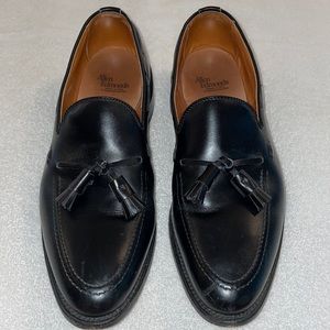 Allen Edmonds Blck Grayson Tassle Loafers sz10-1/2